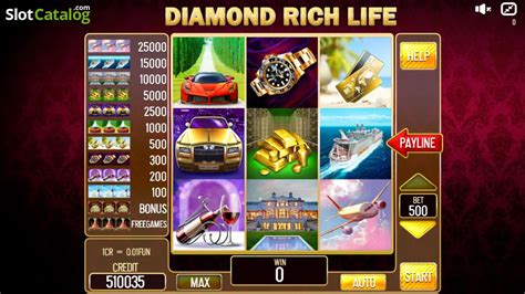 Diamond Rich Life Pull Tabs 888 Casino